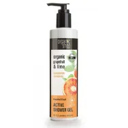 Gel dus revigorant grepfrut lime 280ml - ORGANIC SHOP