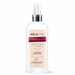 Apa micelara argila 150ml - ASLAVITAL MINERALACTIV