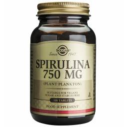 Spirulina 750mg 100cp - SOLGAR