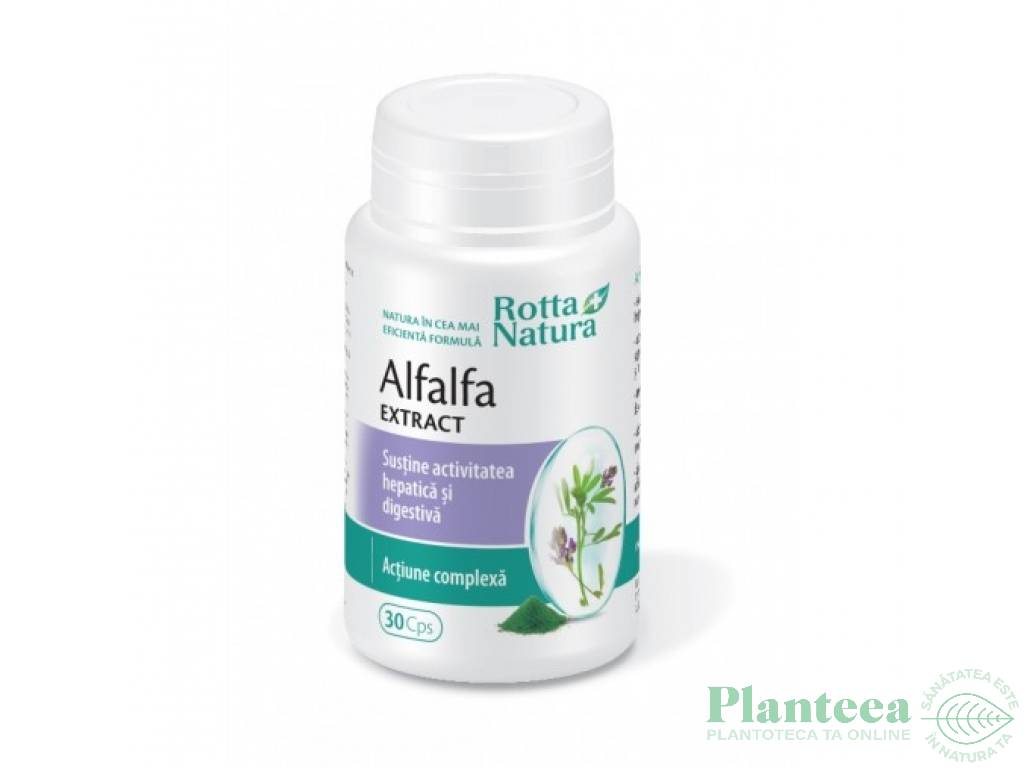 Alfalfa extract 30cps - ROTTA NATURA