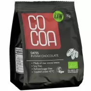 Curmale in ciocolata neagra raw eco 70g - COCOA