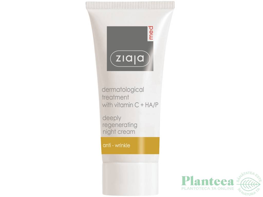 Crema zi antirid fermitate spf6 vit C+HA Med 50ml - ZIAJA