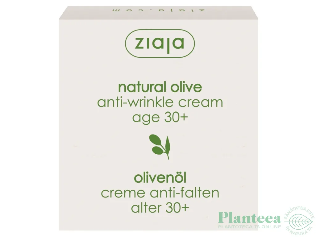 Crema zi antirid 30+ ulei masline 50ml - ZIAJA