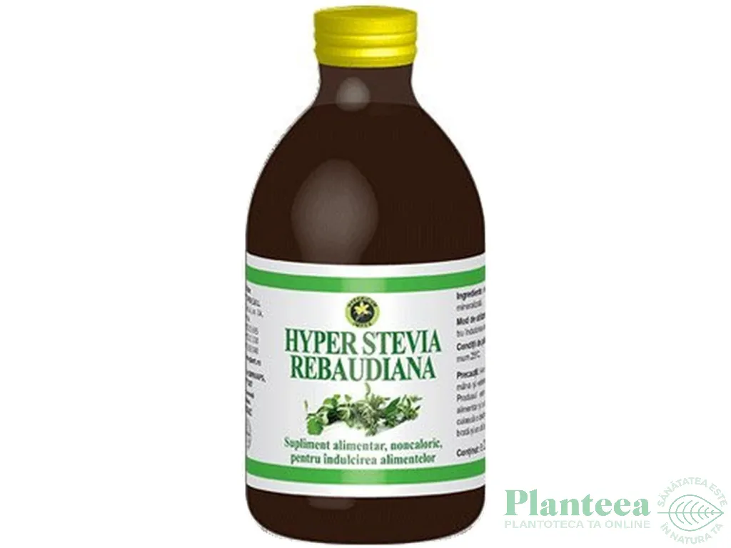 Stevie indulcitor lichid 250ml - HYPERICUM