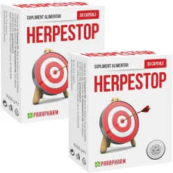 Pachet Herpestop 2x30cps - PARAPHARM