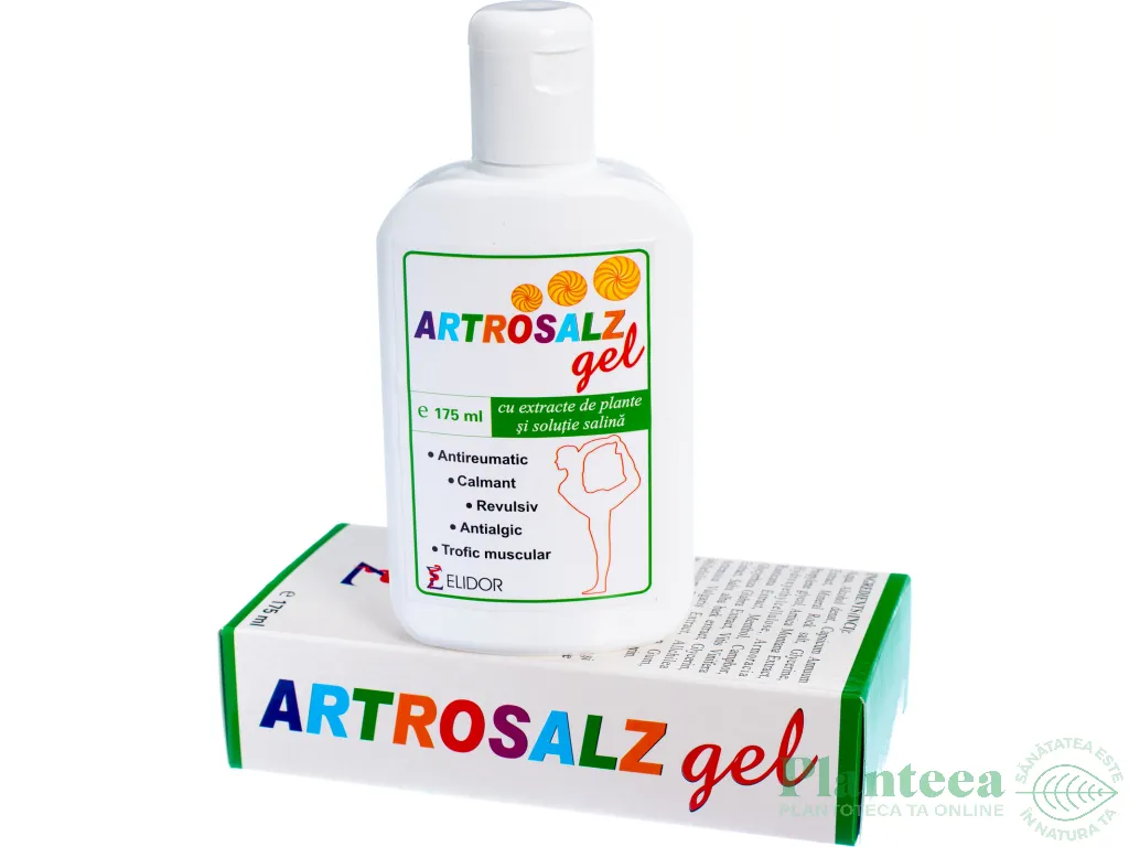 Gel ArtroSalz extracte plante solutie salina 175ml - ELIDOR