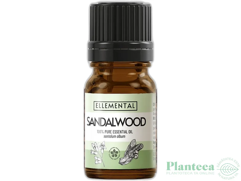 Ulei esential santal lemn 2ml - ELLEMENTAL