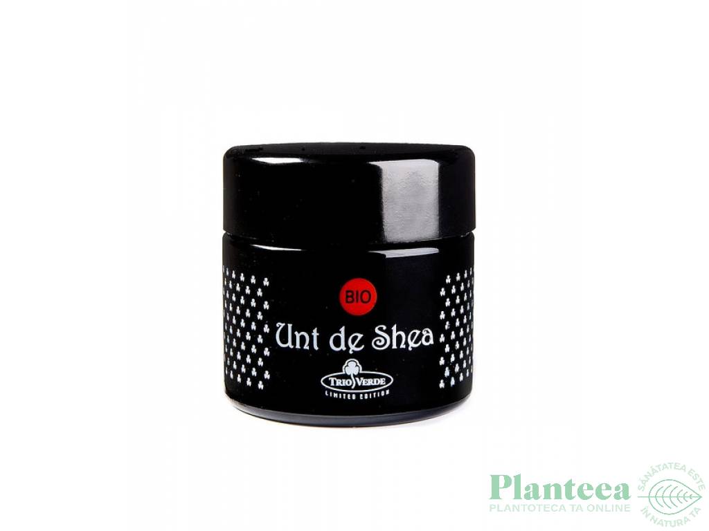 Unt shea nerafinat organic 100g - TRIO VERDE