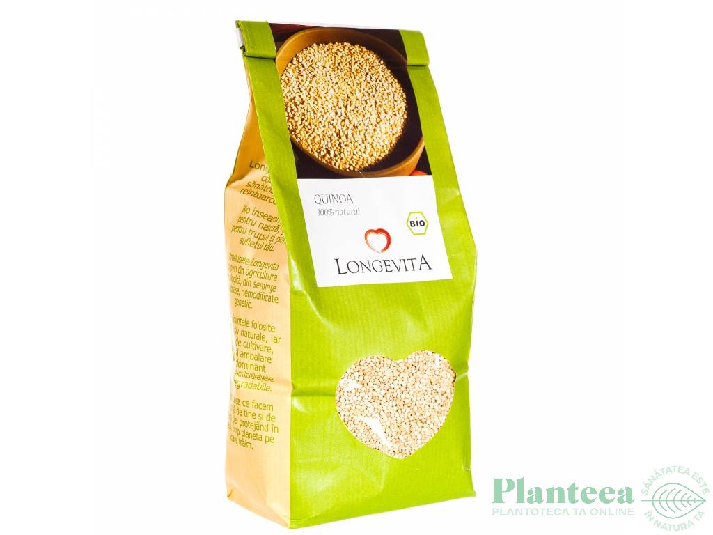 Quinoa alba boabe eco 500g - LONGEVITA