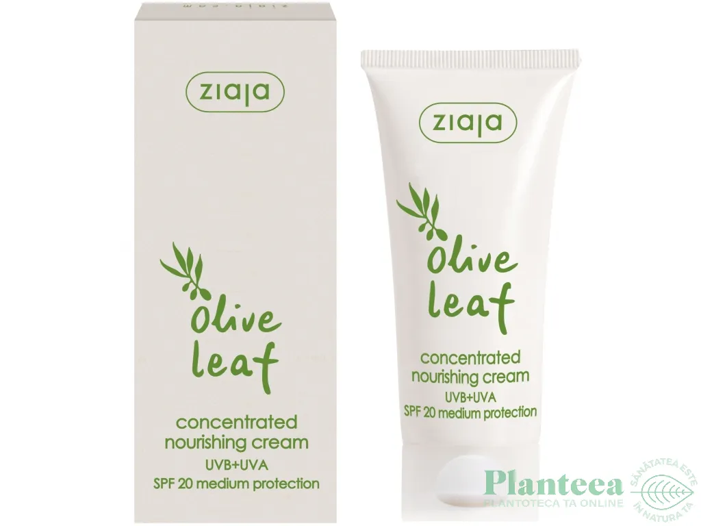 Crema zi nutritiva concentrata spf20 frunze maslin 50ml - ZIAJA