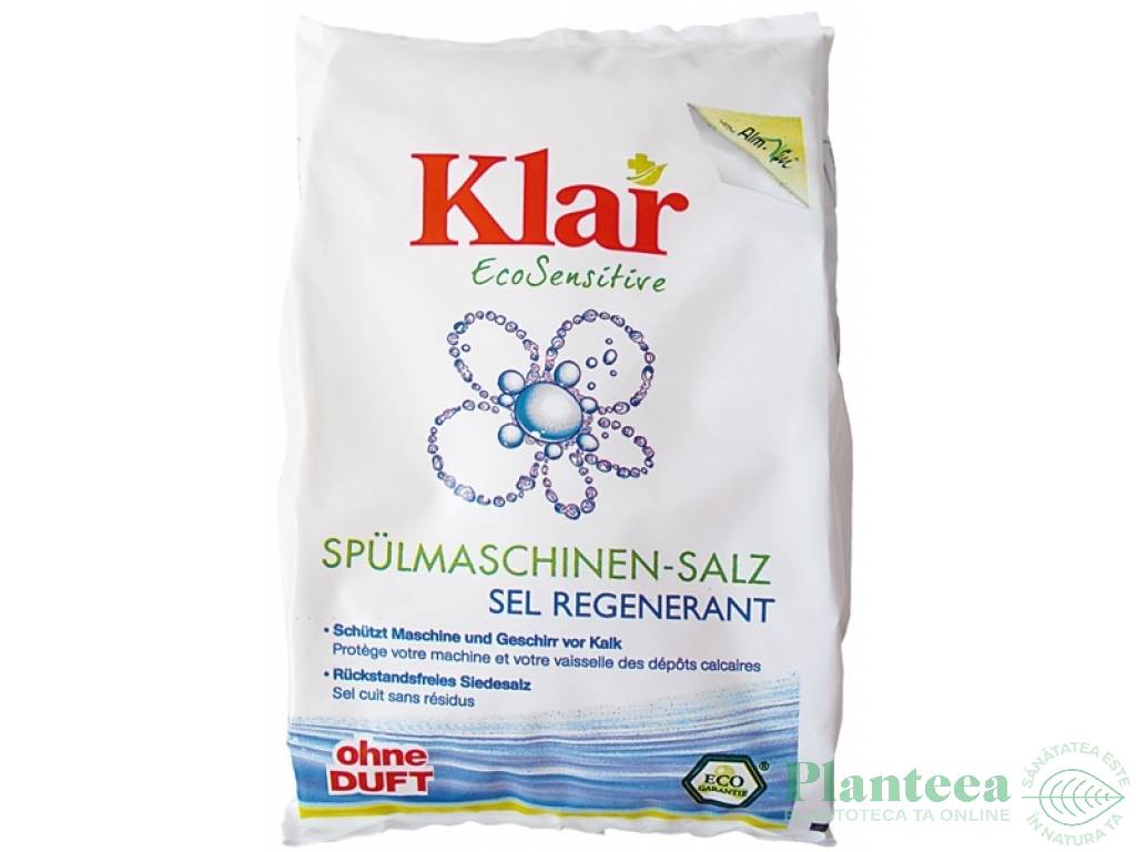 Sare regeneranta masina vase {a} 2kg - KLAR