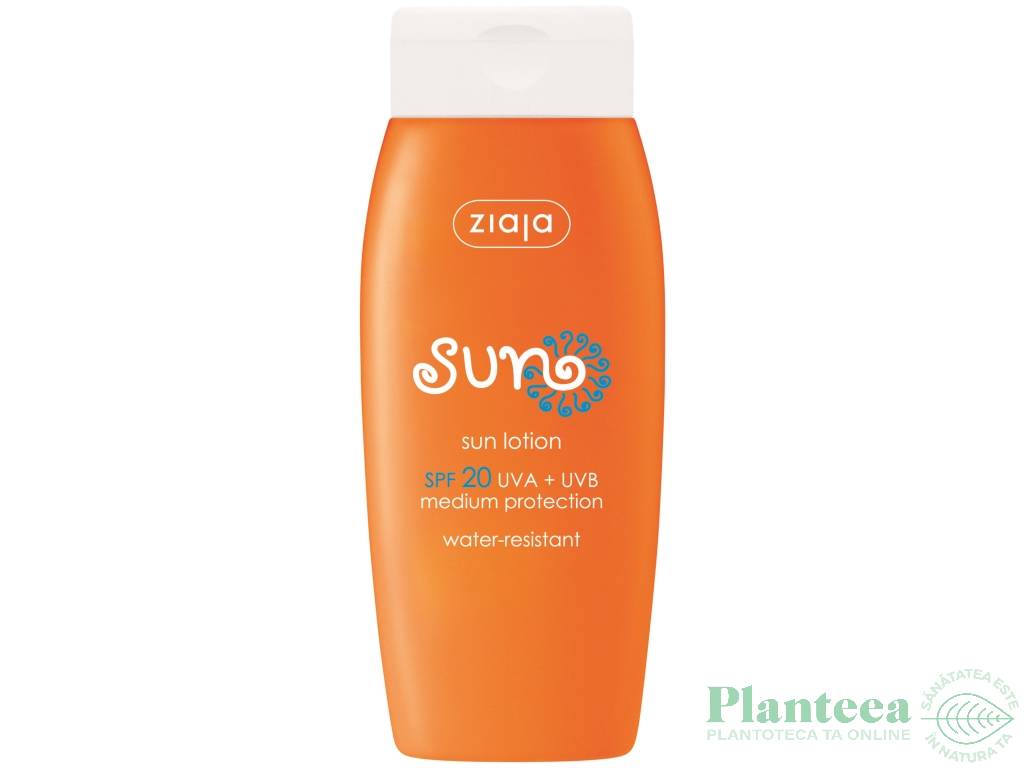 Lotiune protectie solara spf20 150ml - ZIAJA