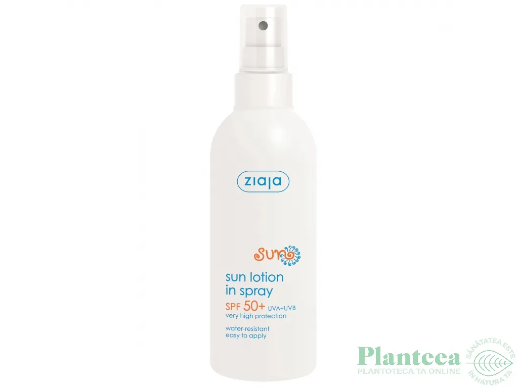 Lotiune spray protectie solara spf50 170ml - ZIAJA