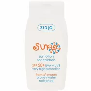 Lotiune protectie solara copii spf50 +6luni 125ml - ZIAJA