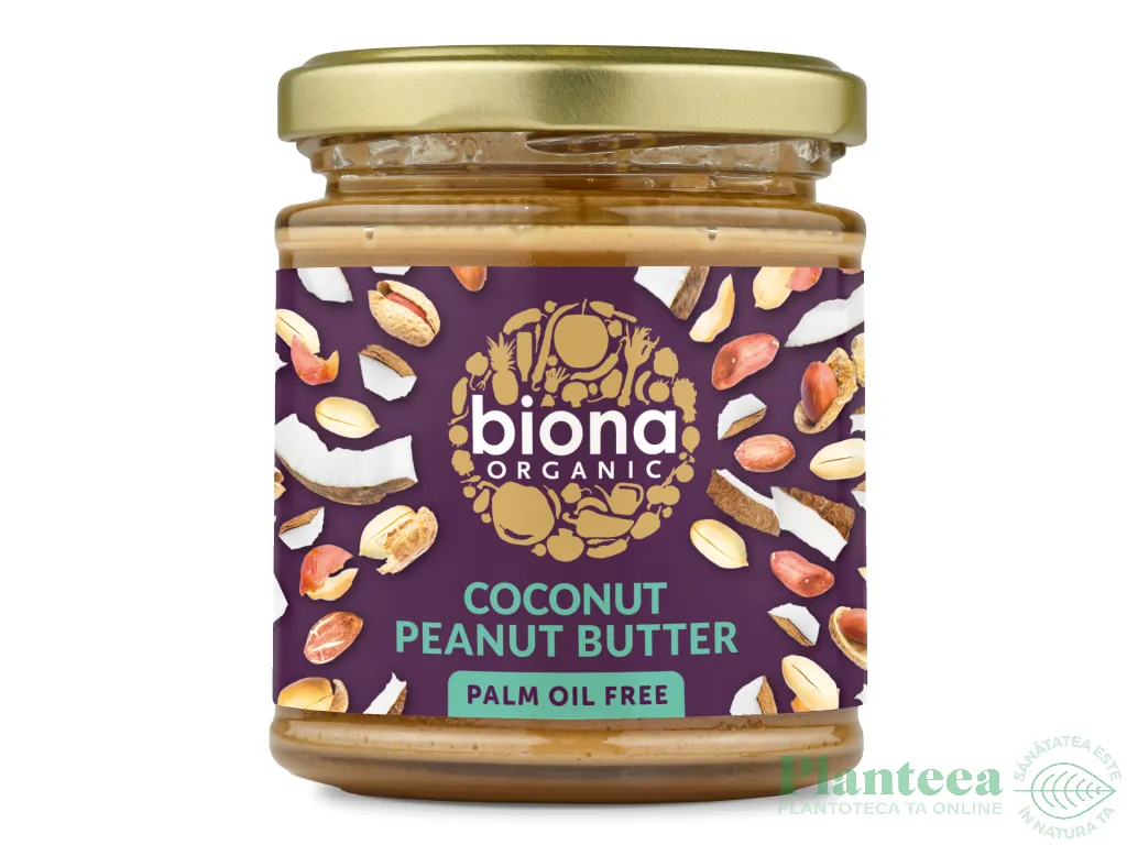 Unt arahide cocos 170g - BIONA