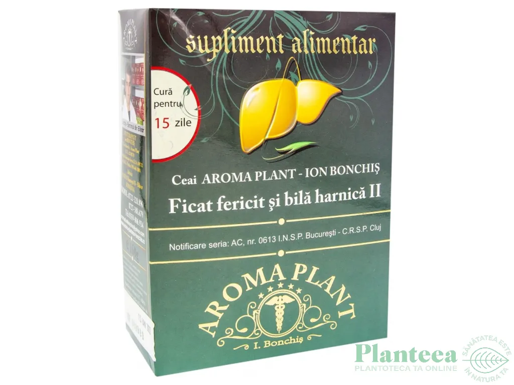 Ceai Ficat fericit bila harnica formula2 160g - BONCHIS