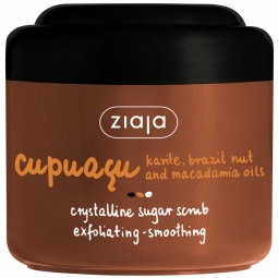 Scrub corp exfoliere netezire zahar cristalin Cupuacu 200ml - ZIAJA