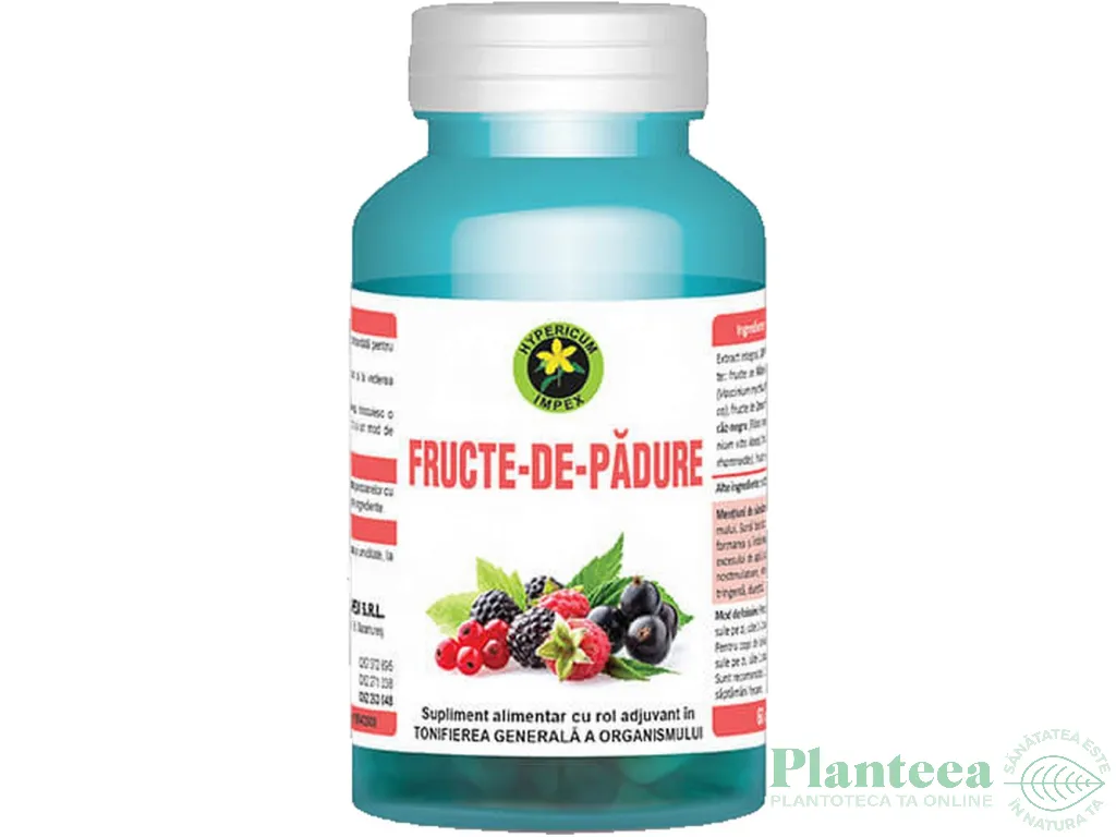 Fructe padure 60cps - HYPERICUM