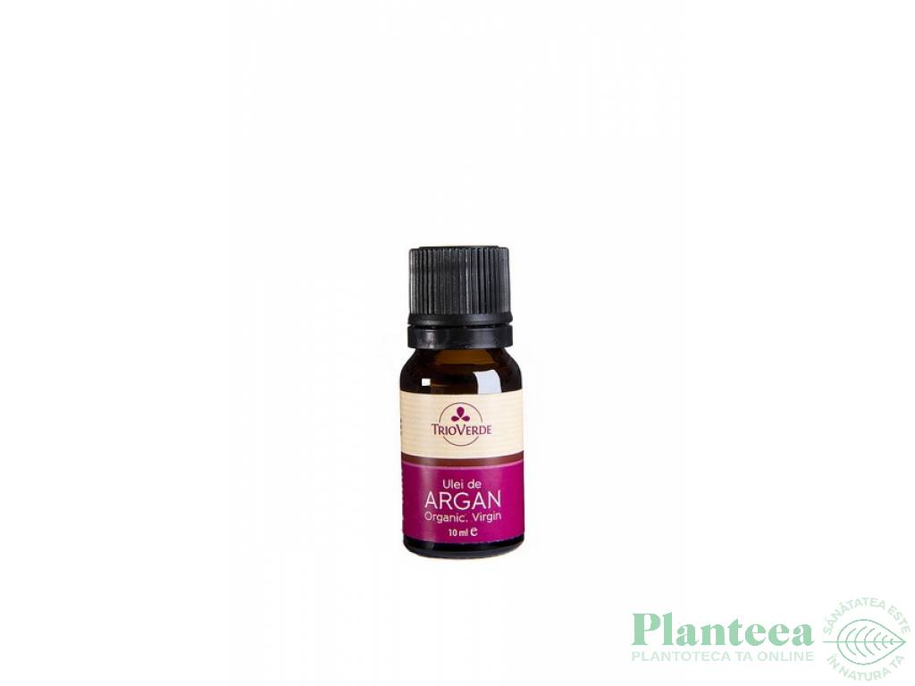 Ulei argan virgin cosmetic 10ml - TRIO VERDE