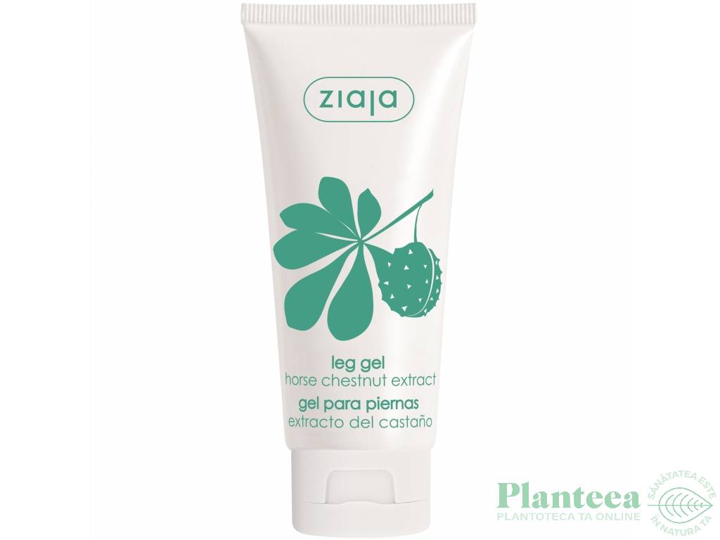 Gel picioare obosite grele relaxant castan 100ml - ZIAJA