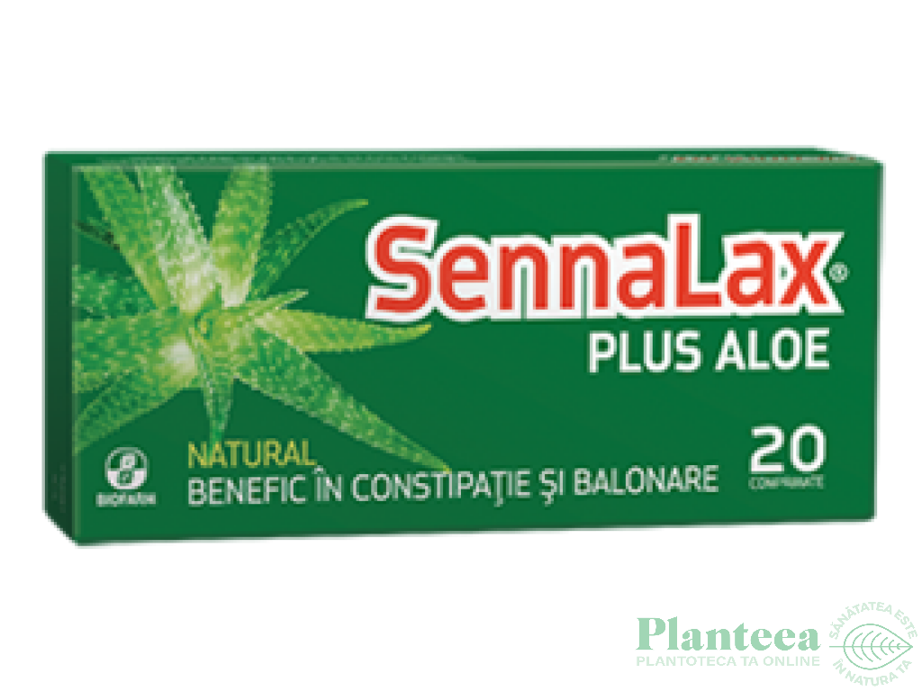 SennaLax plus aloe 20cp - BIOFARM