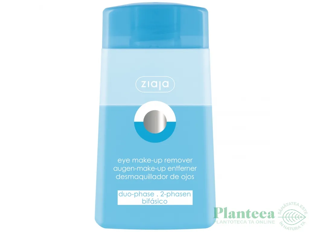 Demachiant bifazic contur ochi 120ml - ZIAJA