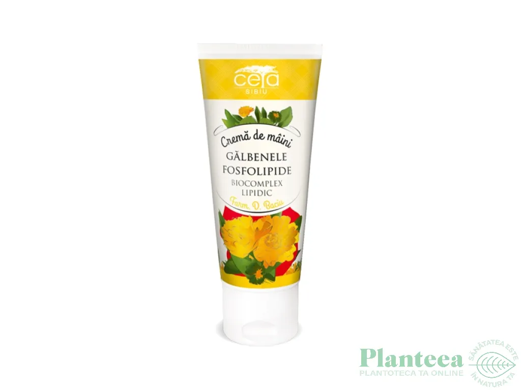 Crema maini galbenele fosfolipide 50ml - CETA