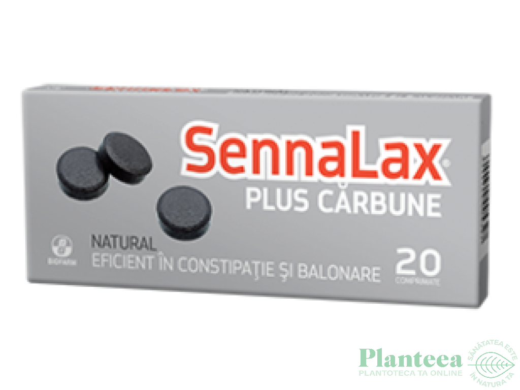 SennaLax plus carbune 20cp - BIOFARM