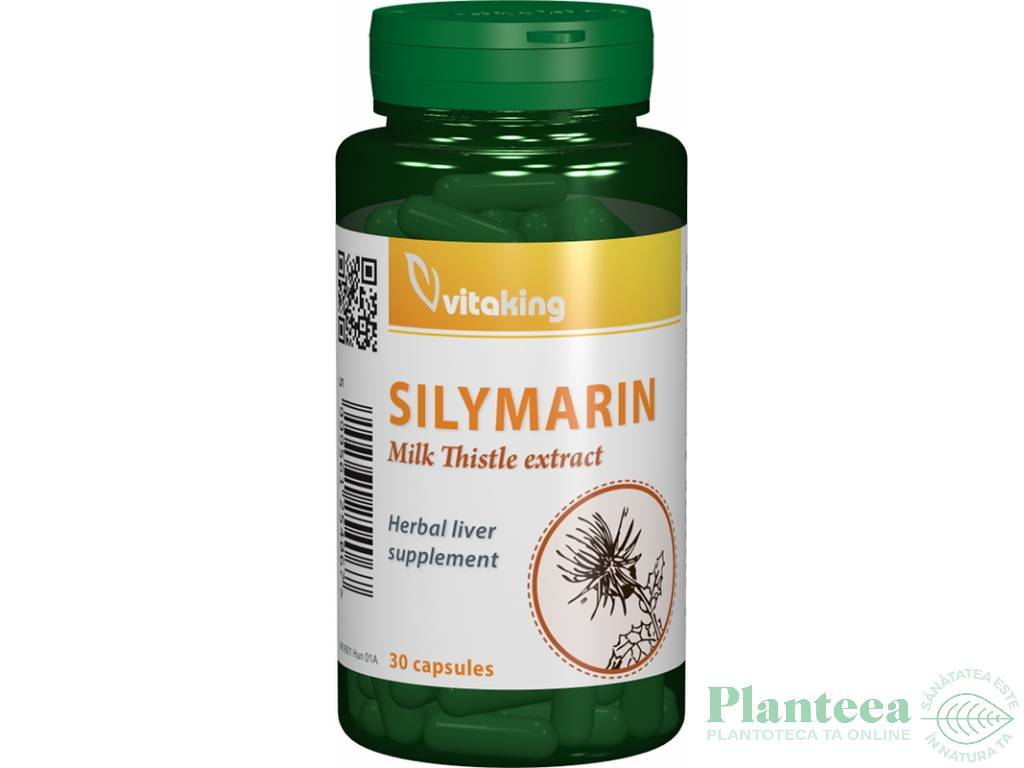 Silimarina 125mg 30cps - VITAKING