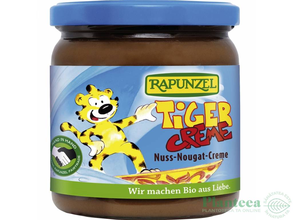 Crema desert nougat Tiger eco 400g - RAPUNZEL