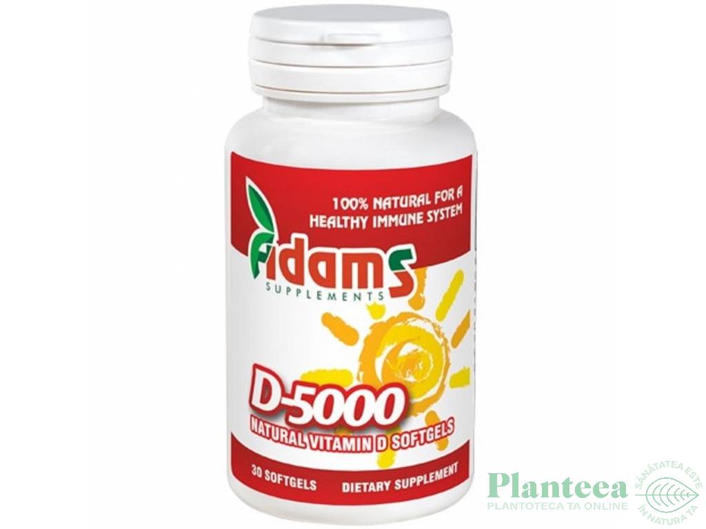 Vitamina D 5000ui 30cp - ADAMS