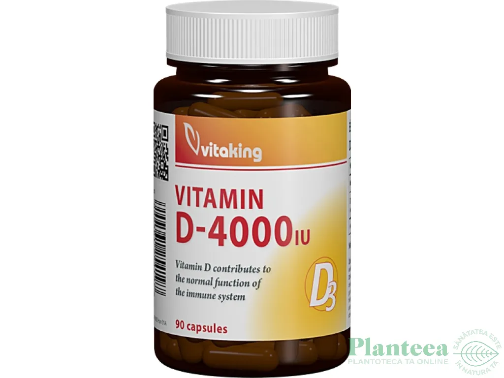 Vitamina D 4000ui 90cps - VITAKING