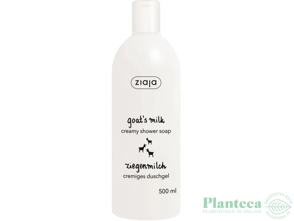Gel dus cremos Lapte Capra 500ml - ZIAJA