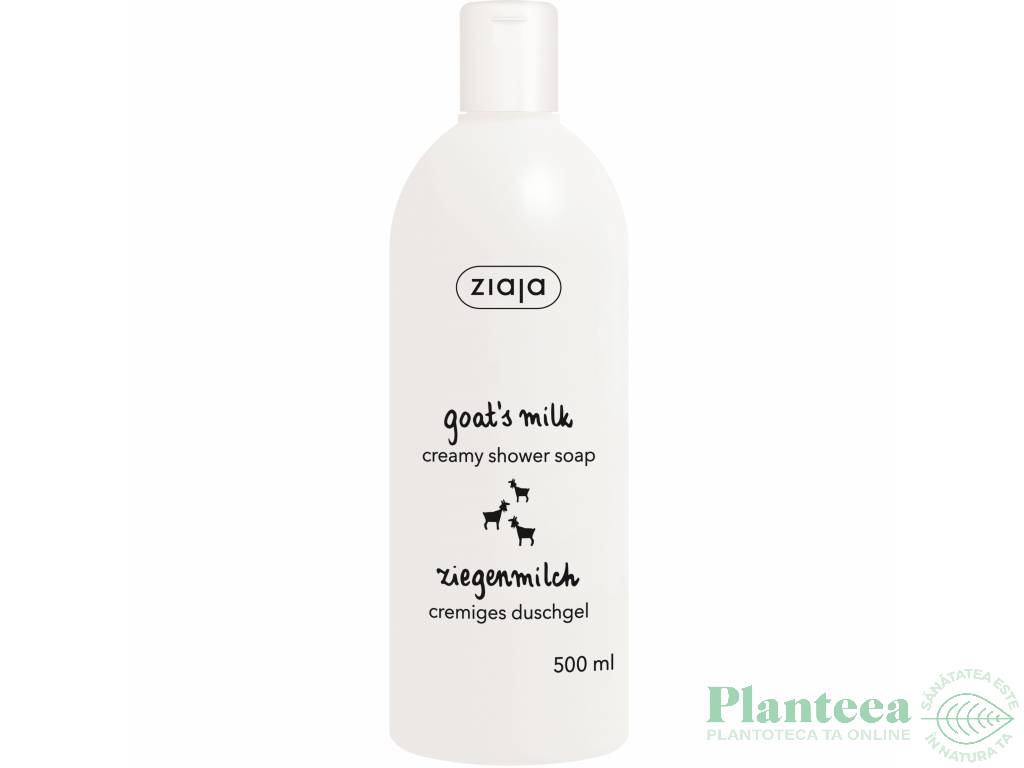 Gel dus cremos Lapte Capra 500ml - ZIAJA