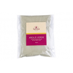 Argila verde pudra uz extern 100g - TRIO VERDE