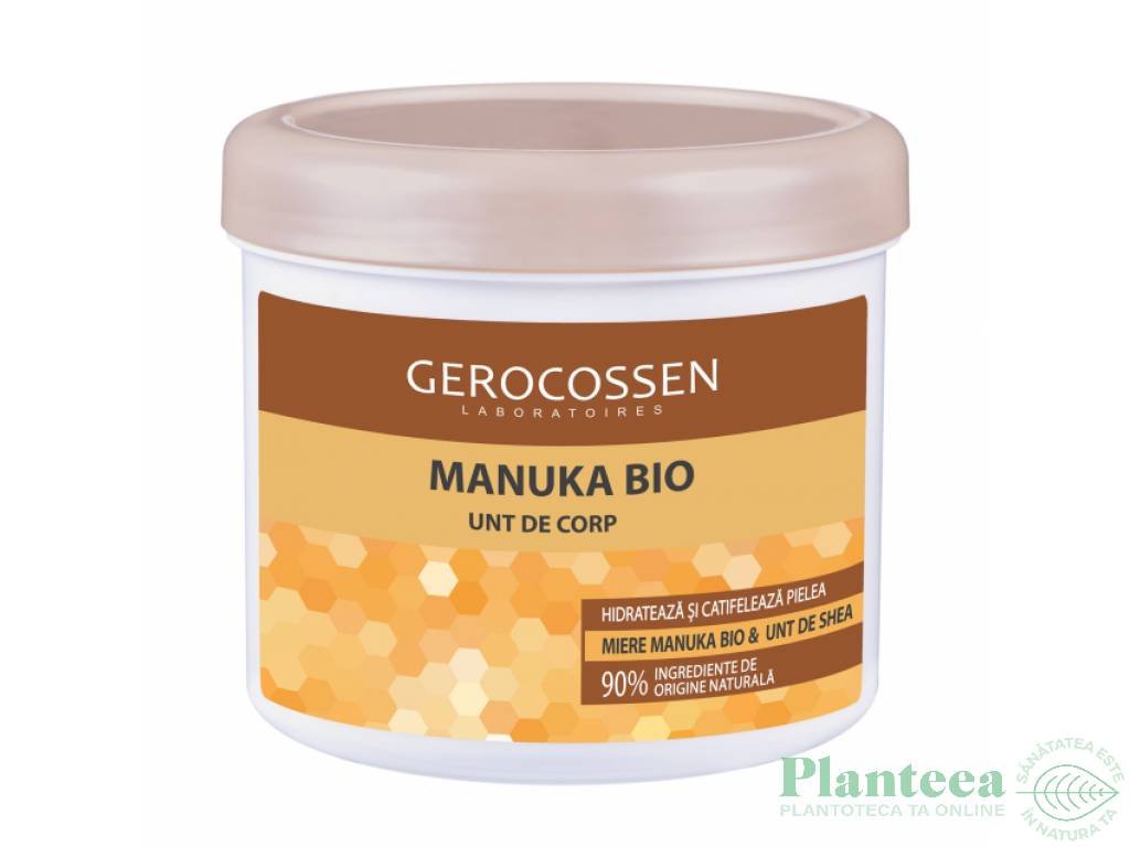 Unt corp unt shea ulei migdale Manuka Bio 450ml - GEROCOSSEN