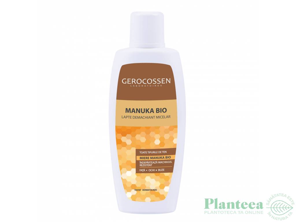 Lapte demachiant micelar Manuka Bio 200ml - GEROCOSSEN