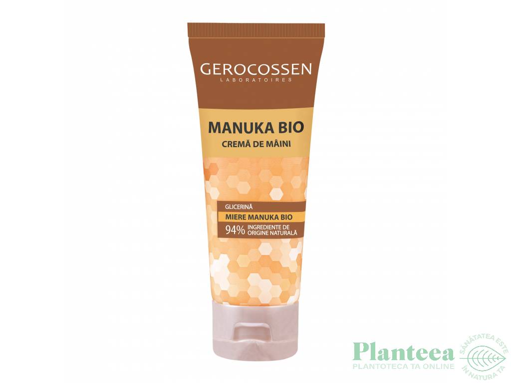 Crema maini ulei avocado susan Manuka Bio 75ml - GEROCOSSEN