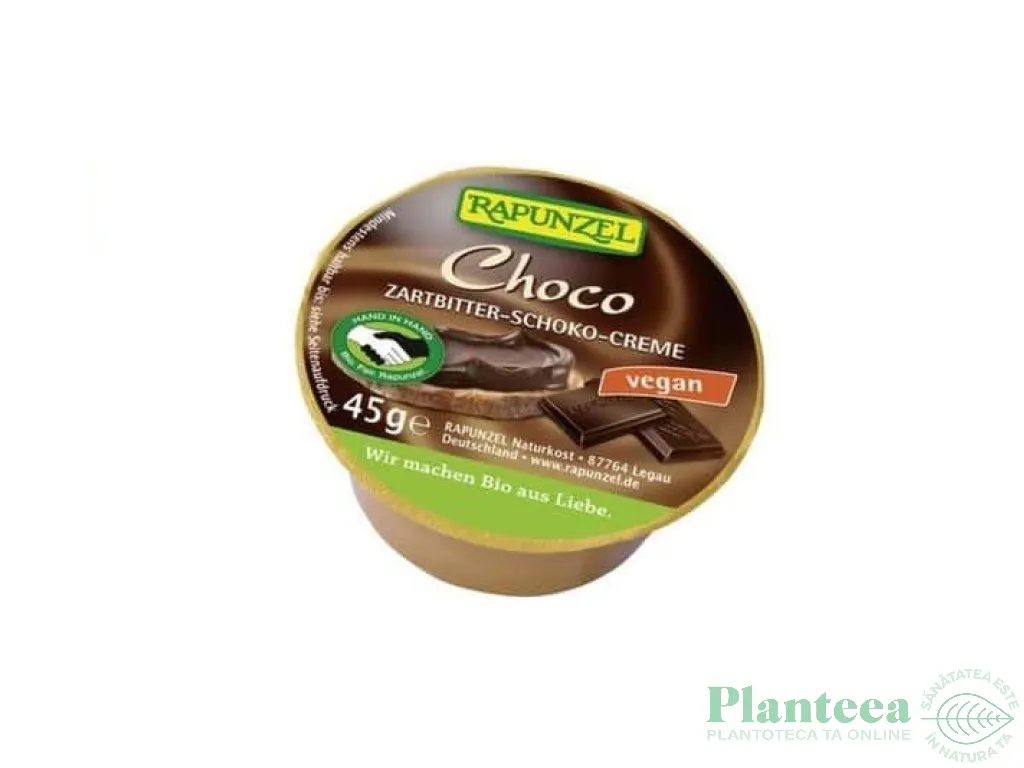 Crema desert ciocolata amaruie eco 45g - RAPUNZEL