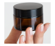 Borcanel sticla bruna Ambra fara capac 30ml - ELLEMENTAL