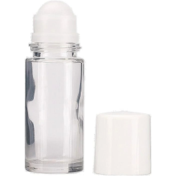 Flacon sticla transparenta roll~on fara bila fara capac 50ml - ELLEMENTAL