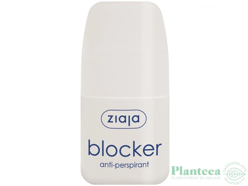 Antiperspirant roll on fara parfum blocker unisex 60ml - ZIAJA