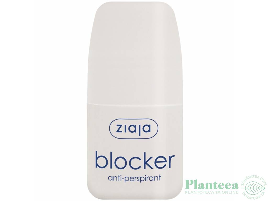 Antiperspirant roll on fara parfum blocker unisex 60ml - ZIAJA