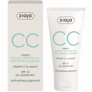 Crema CC calmanta spf10 piele iritata sensibila capilare dilatate 50ml - ZIAJA