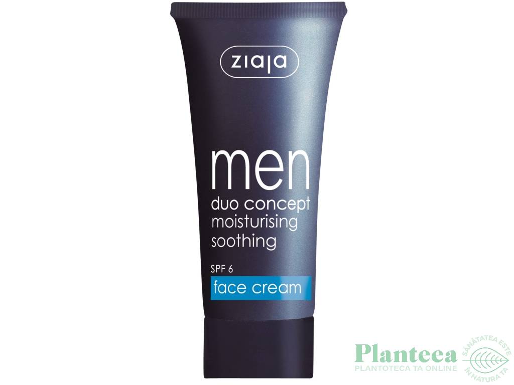 Crema hidratanta calmanta spf6 Men 60ml - ZIAJA