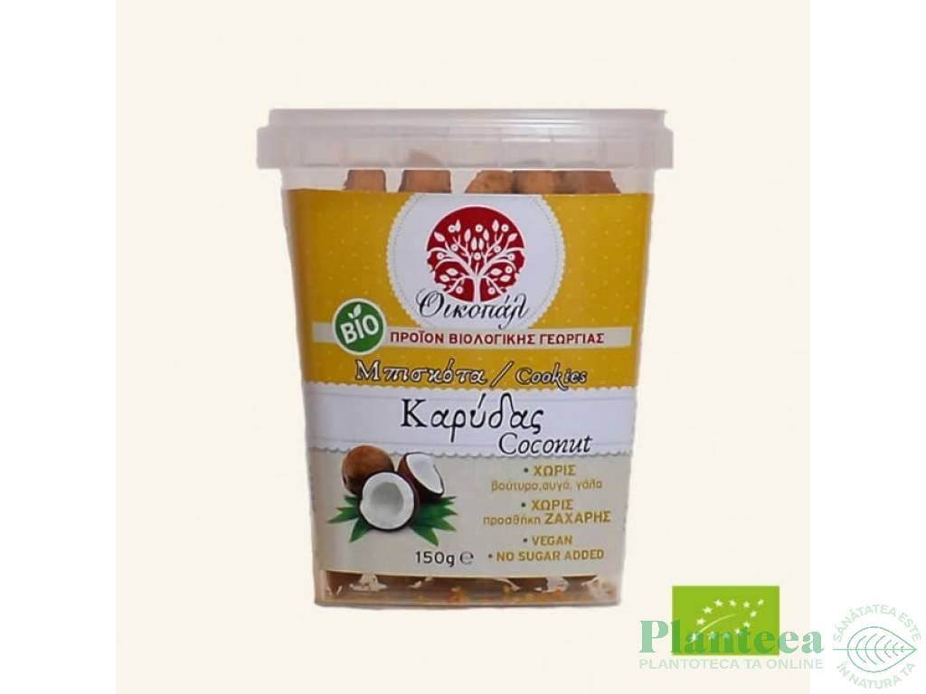 Biscuiti cocos eco 150g - OIKOPAL