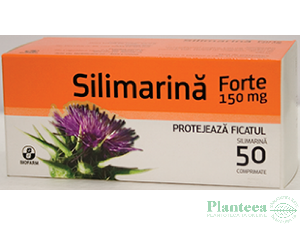Silimarina forte 150mg 50cp - BIOFARM