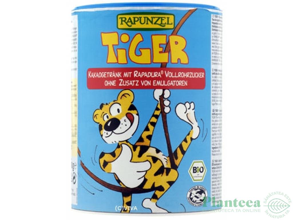 Ciocolata calda instant rapadura Tiger eco 400g - RAPUNZEL