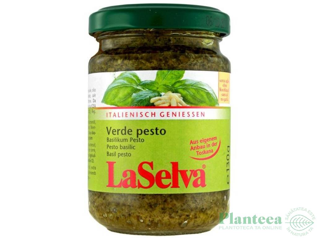 Conserva busuioc in ulei masline 130g - LA SELVA