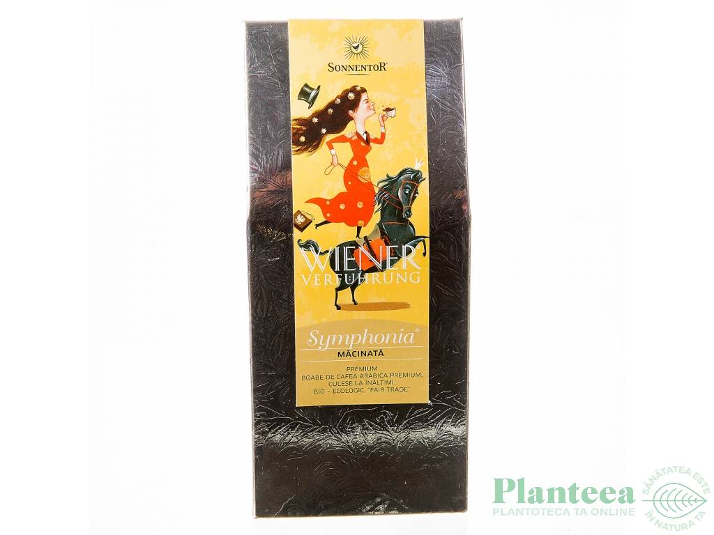 Cafea macinata arabica symphonia Ispita Vieneza eco 230g - SONNENTOR